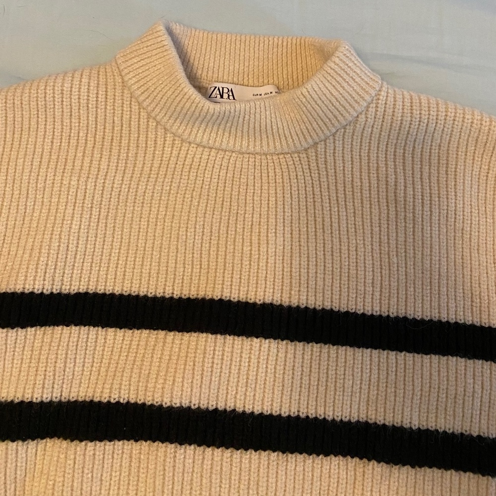 Zara striped sweater